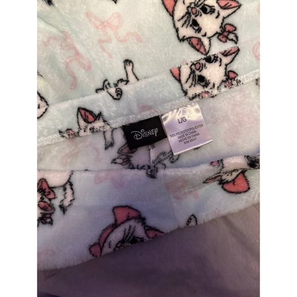 Disney Aristocats Women's Coquette Bow Super Soft Fleece Marie Sleep Shorts, L - Picture 5 of 5